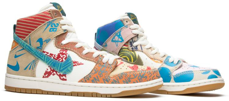 Thomas Campbell x SB Dunk High  What The  918321-381